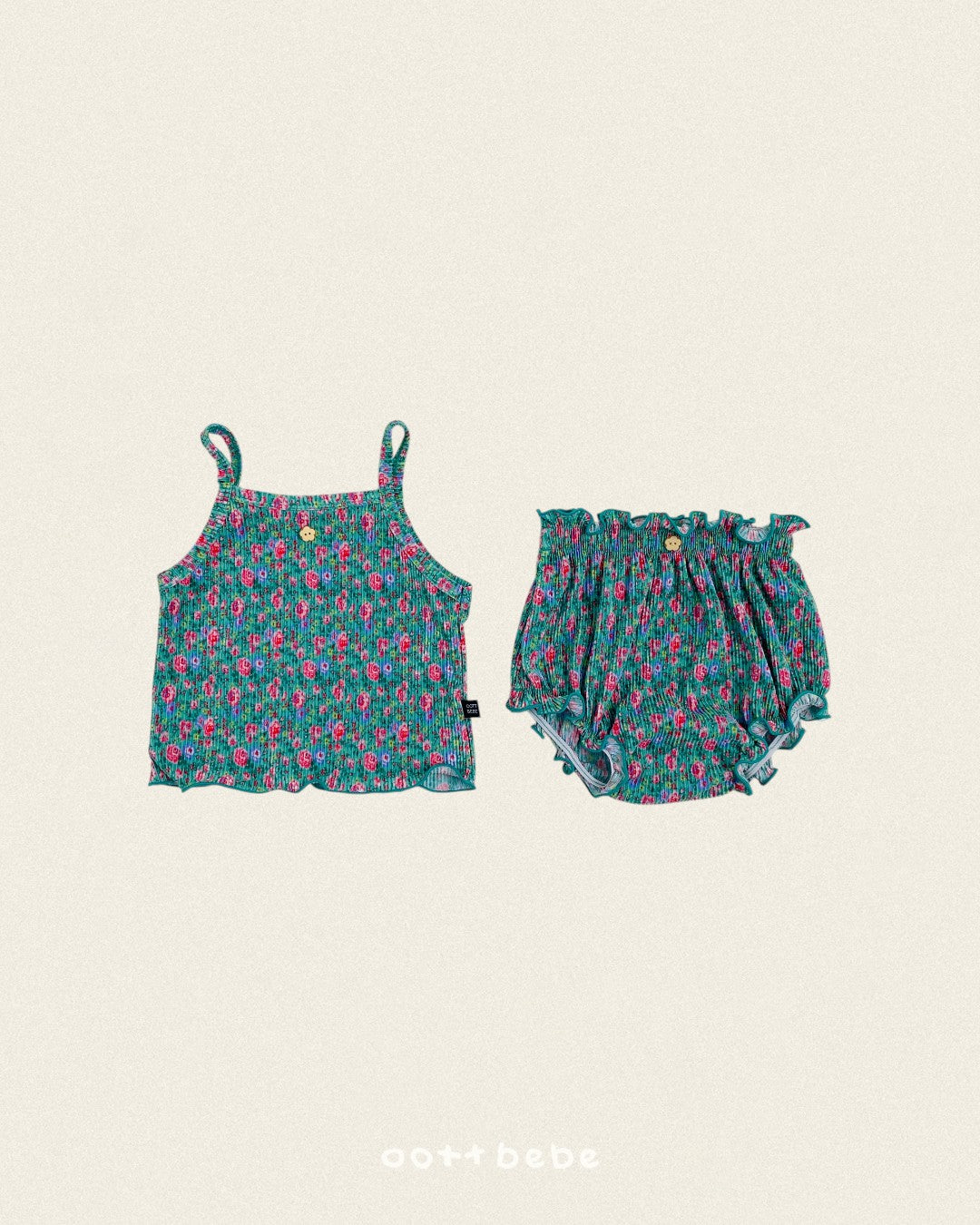 [PRE-ORDER] Flower Pleats Baby Set