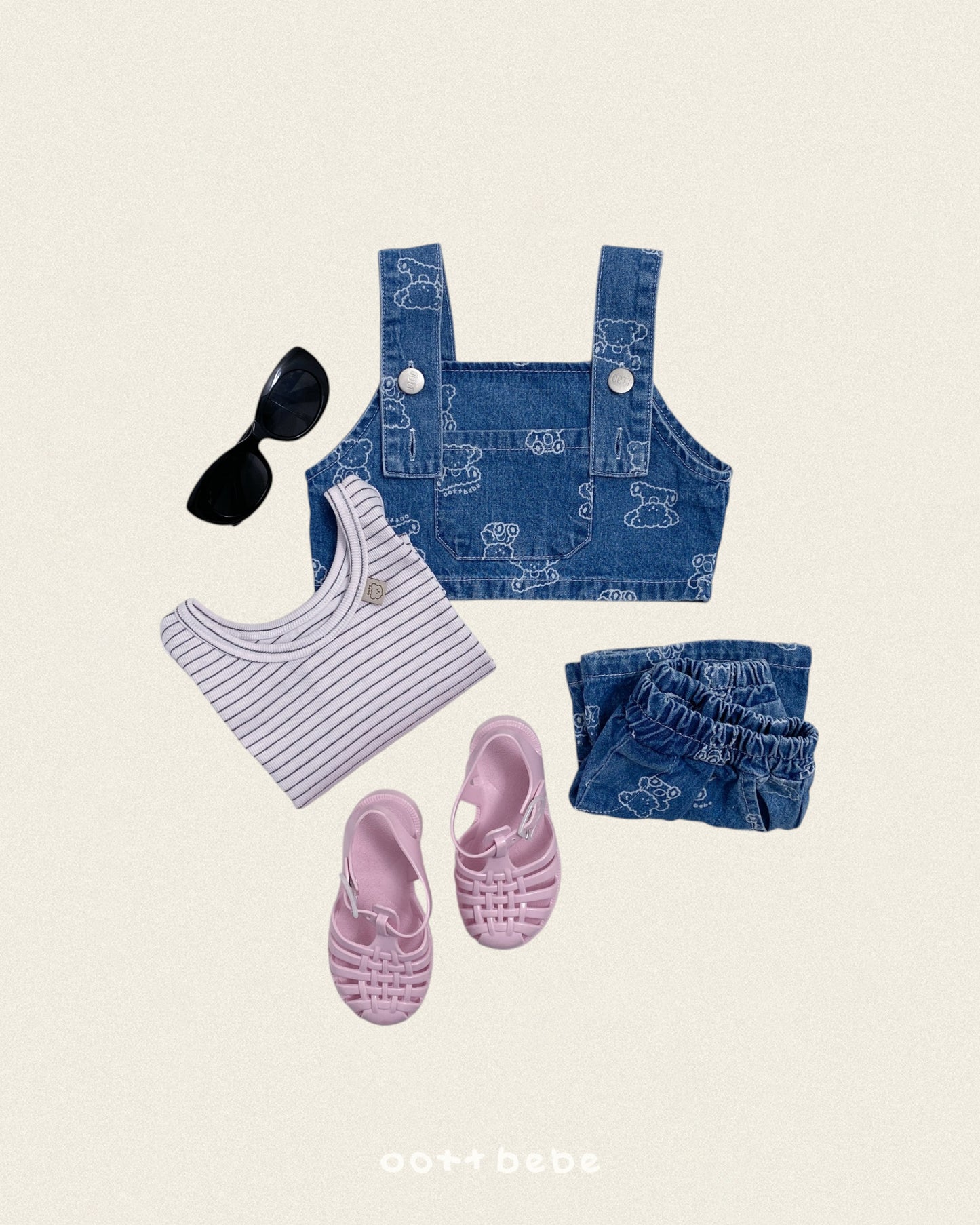 [PRE-ORDER] OOTT Denim Crop Vest