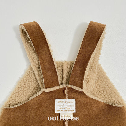 [PRE-ORDER] Shearling Overalls