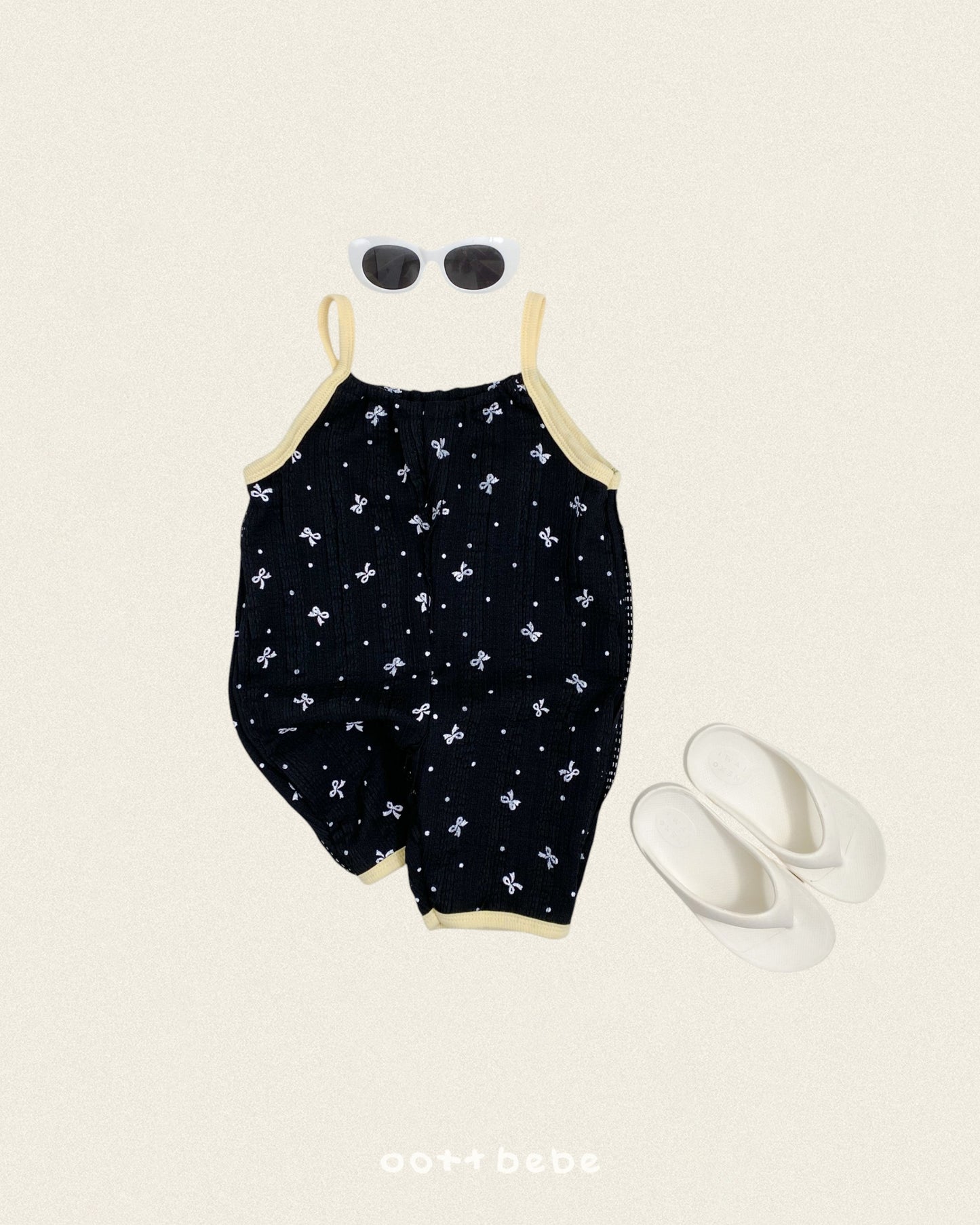 [PRE-ORDER] Ribbon Lace Overalls