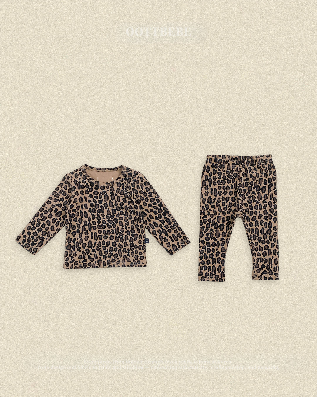 [PRE-ORDER] Little Leopard Home Wear Set