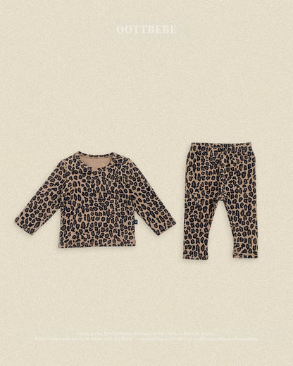 [PRE-ORDER] Little Leopard Home Wear Set