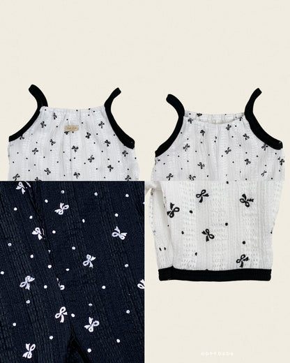 [PRE-ORDER] Ribbon Lace Overalls