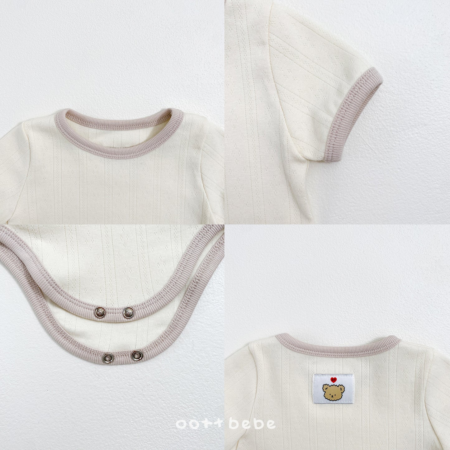 [PRE-ORDER] French Eyelet Body Suit + Bonnet Set
