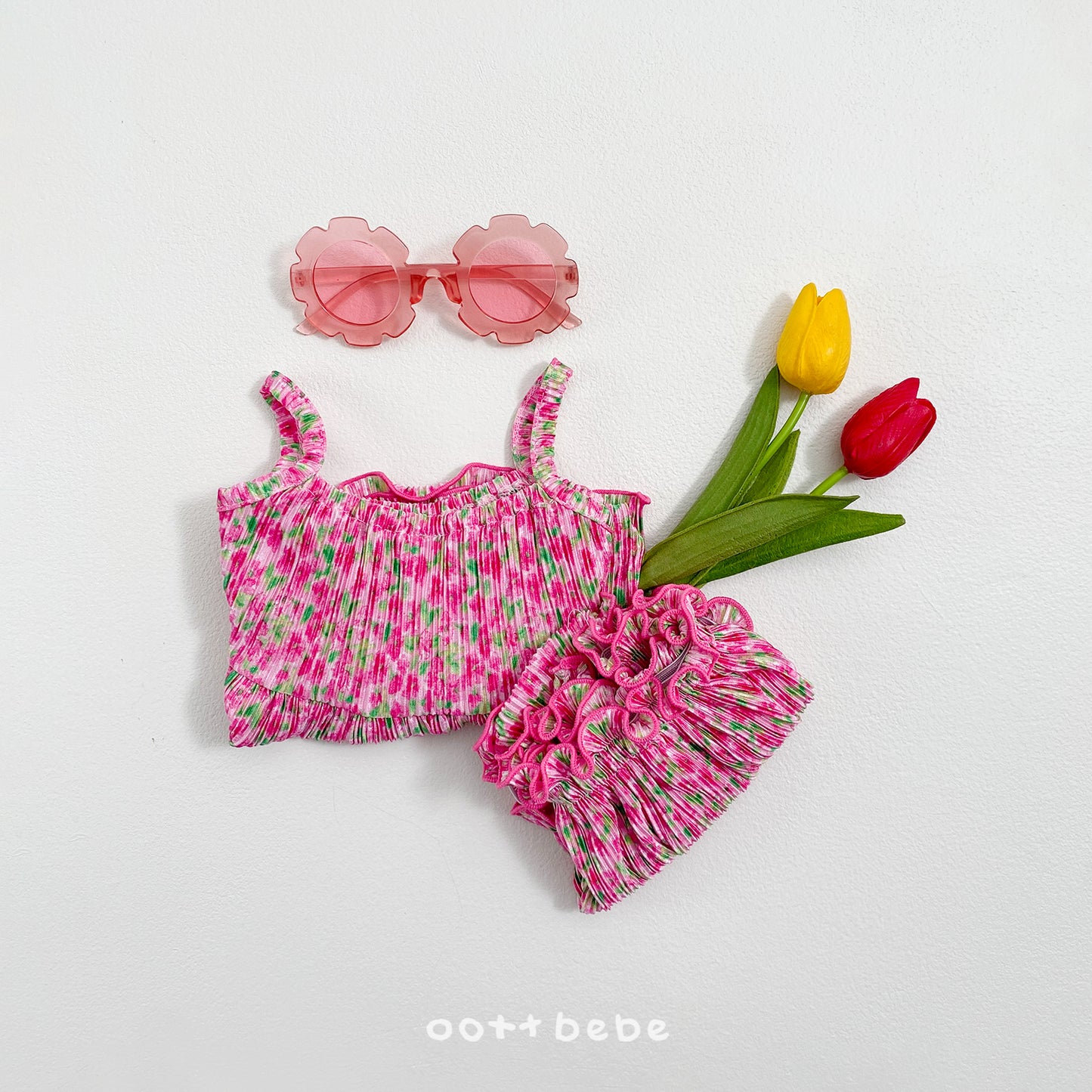 [PRE-ORDER] Daisy Pleats Baby Set