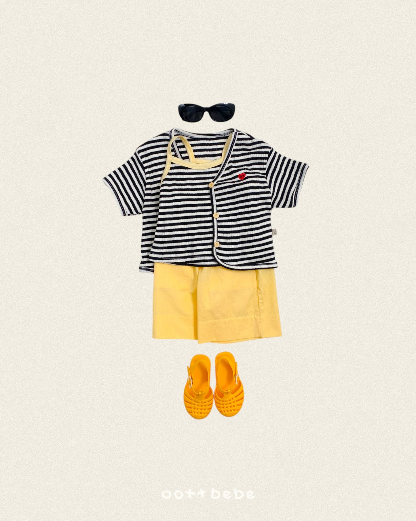 [PRE-ORDER] Knit Ribbed Tank Top + Cardigan Set