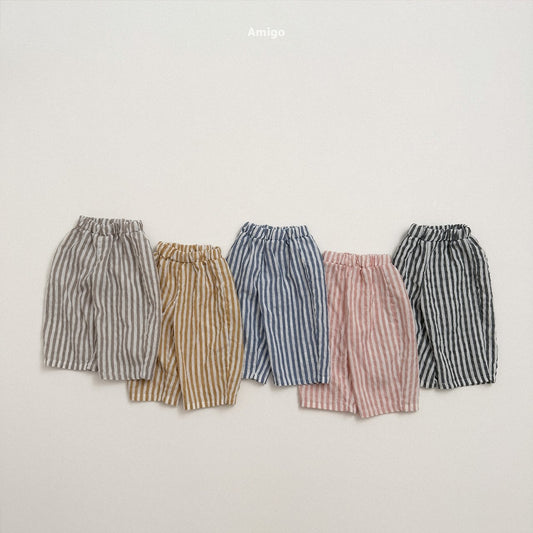 [PRE-ORDER] Flowy Stripe Pants