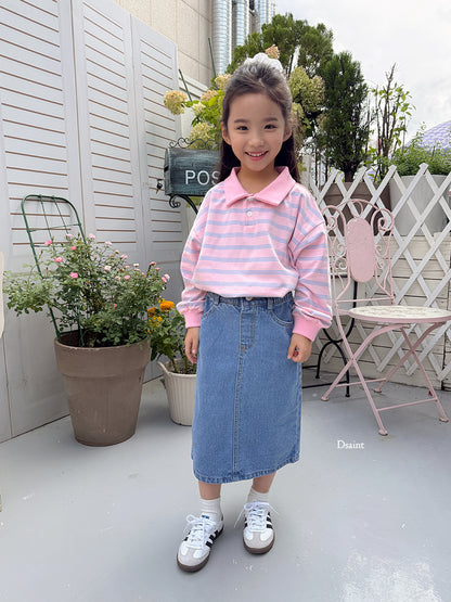 [PRE-ORDER] Half Open Denim Skirts