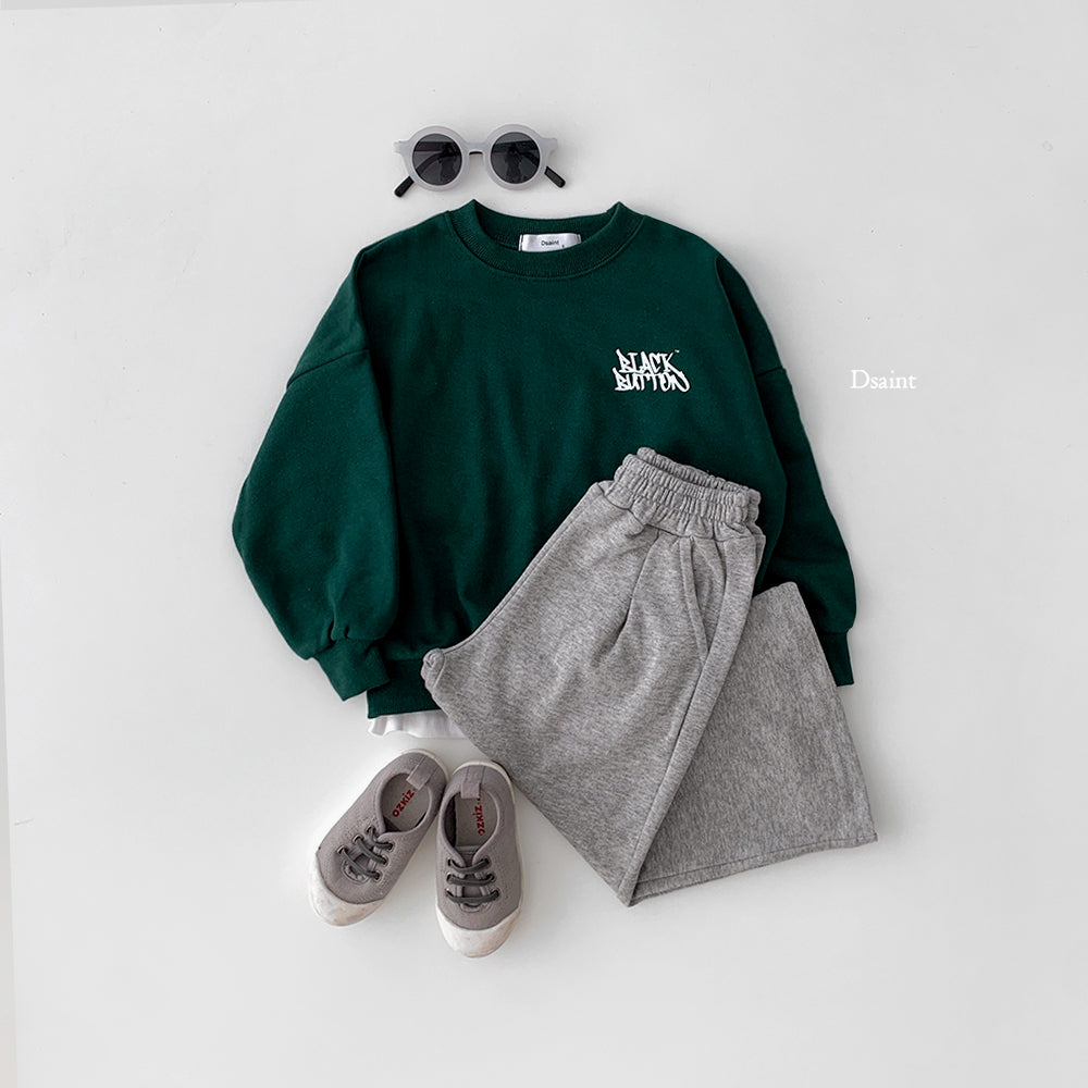 [PRE-ORDER] Black Button Sweatshirts
