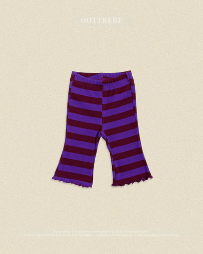 [PRE-ORDER] Kitsch Pop Ribbed Boot-Cut Pants