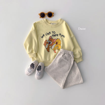 Wide Pants [Oatmeal/7/M(3-4yr)]