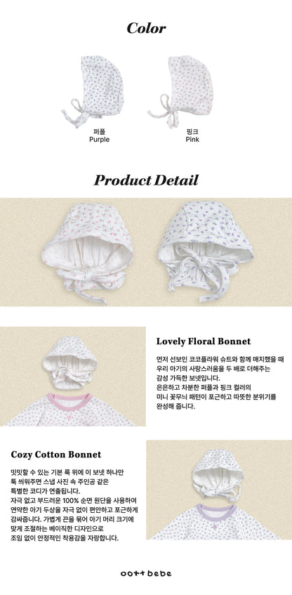[PRE-ORDER] Coco Flower Bonnet