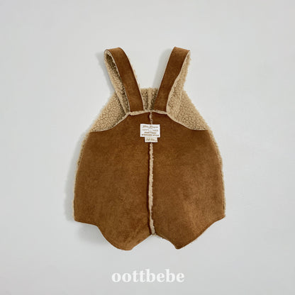 [PRE-ORDER] Shearling Overalls