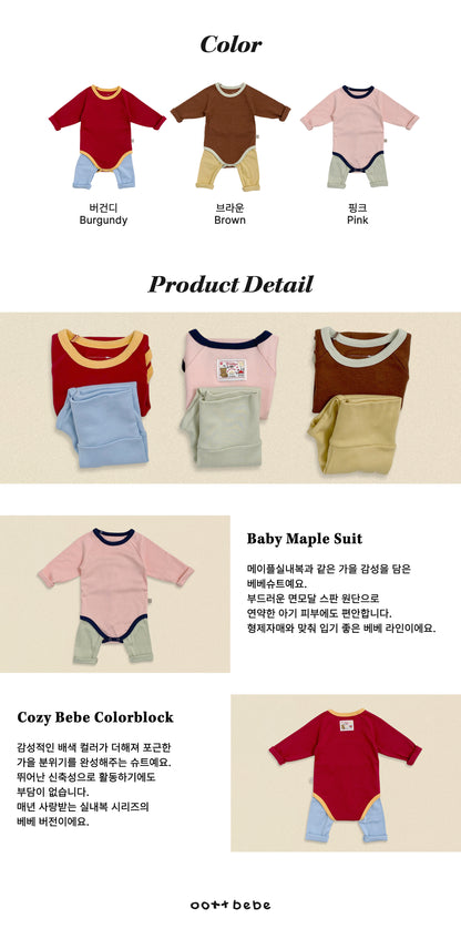 [PRE-ORDER] Maple Body Suit + Leggings Set
