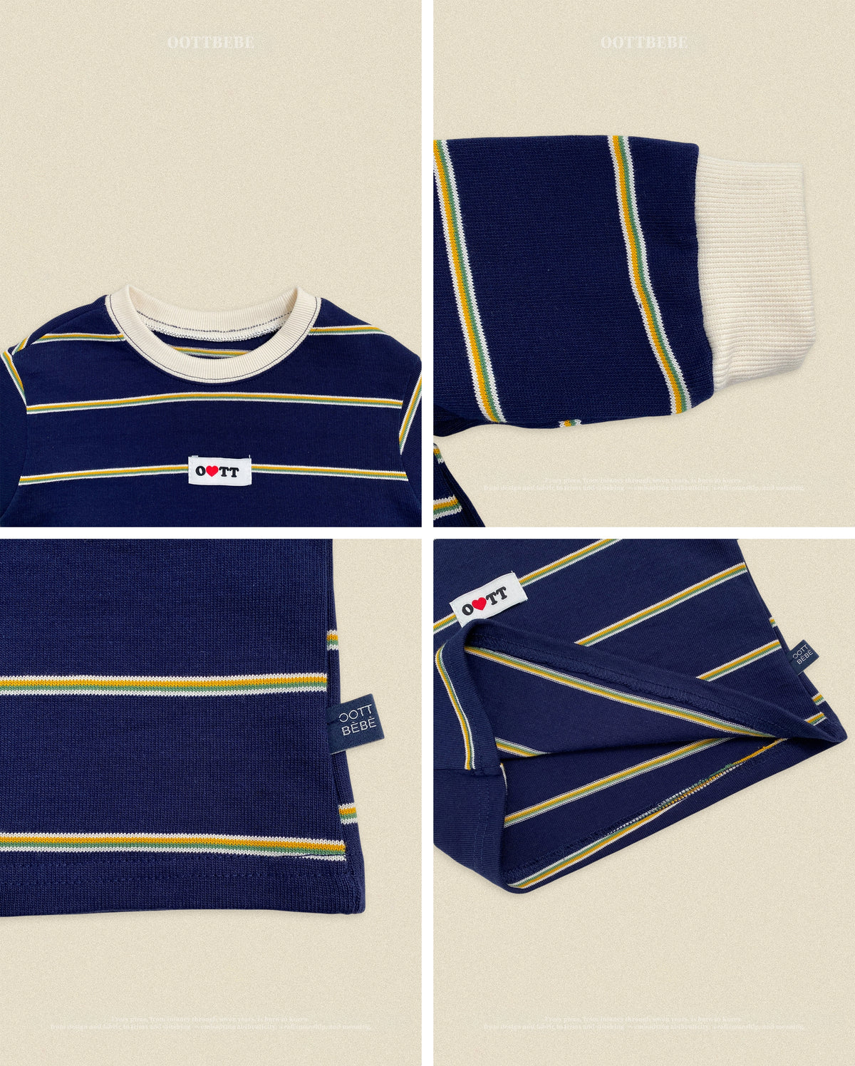 [PRE-ORDER] Rookie Stripe Top Bottom Set