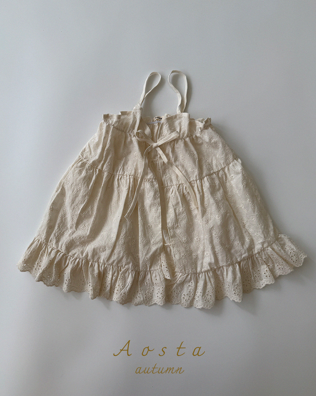 [PRE-ORDER] Lace Cotton Open Dress