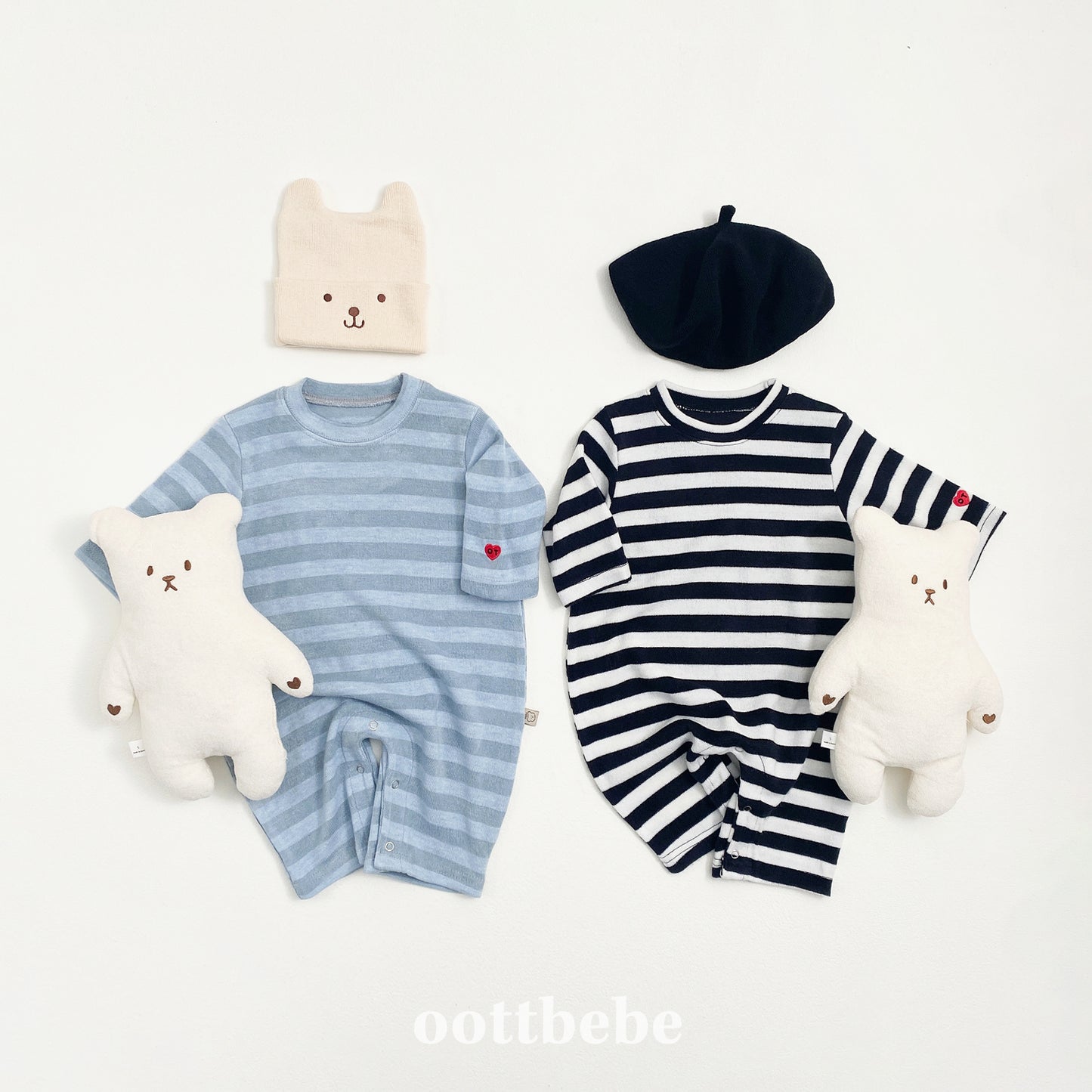 [PRE-ORDER] Mix Stripe Body Suit
