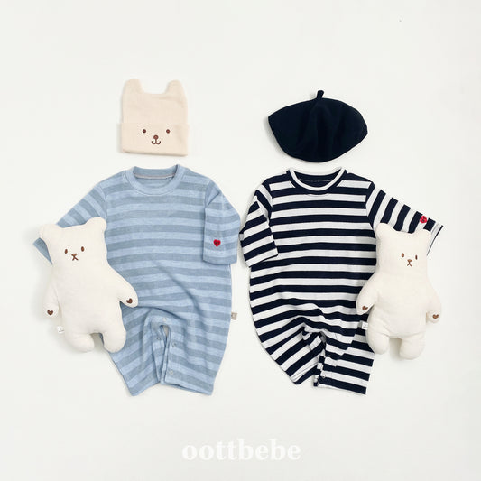 [PRE-ORDER] Mix Stripe Body Suit