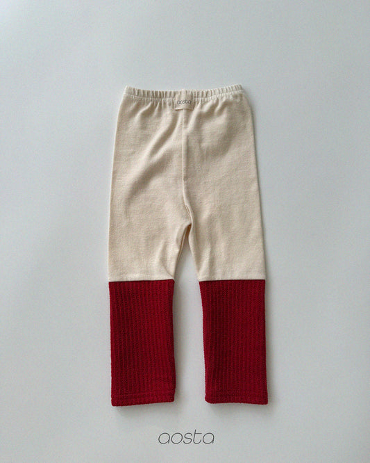 Every Day Leggings [Red/L(2-3yr)]