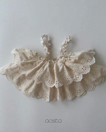 [PRE-ORDER] Lace Can Can Blouse