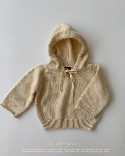 Cookie Sweater Hoodie Top [Red/L(3-5yr)]