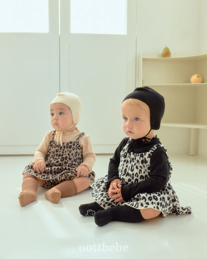 [PRE-ORDER] Leopard Baby Top Bottom Set