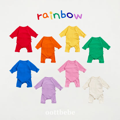 [PRE-ORDER] Rainbow Body Suit + Leggings Set