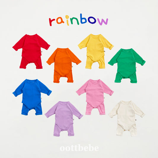 [PRE-ORDER] Rainbow Body Suit + Leggings Set