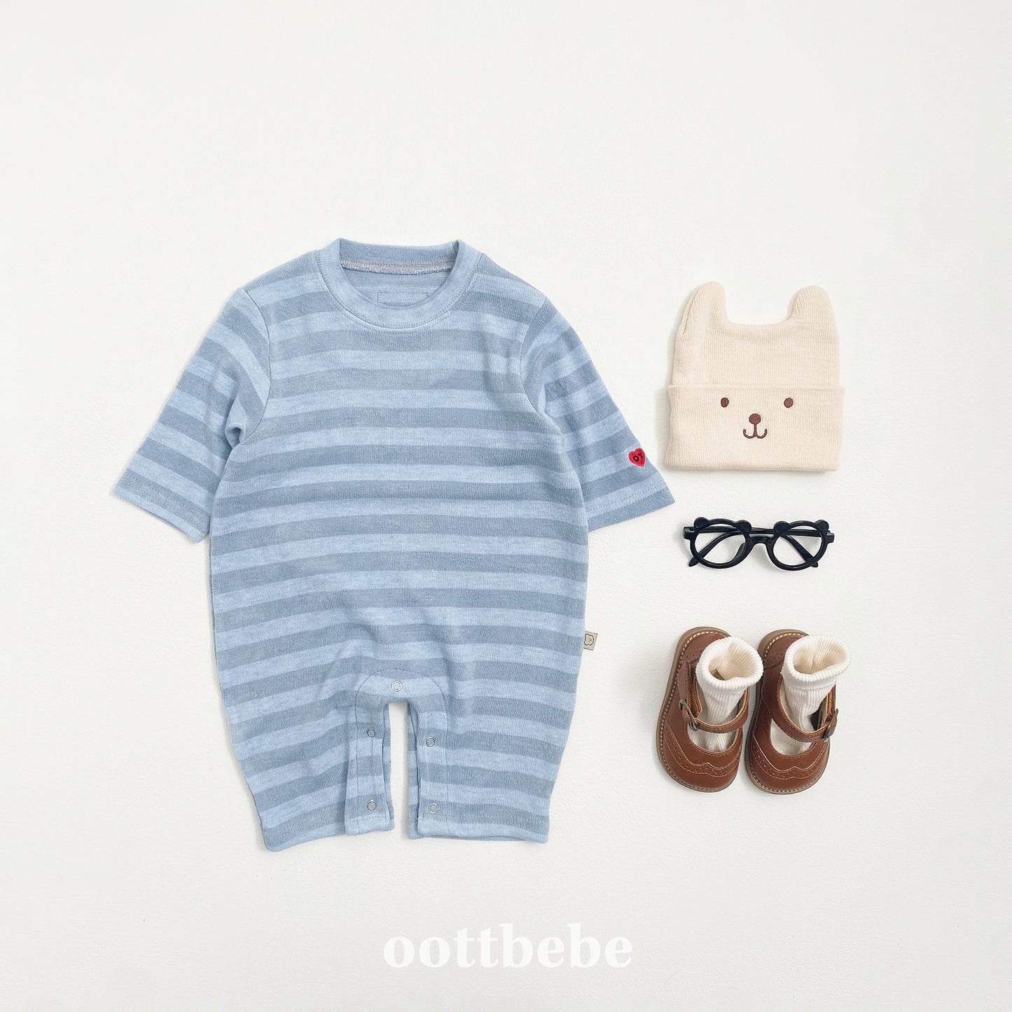 [PRE-ORDER] Mix Stripe Body Suit