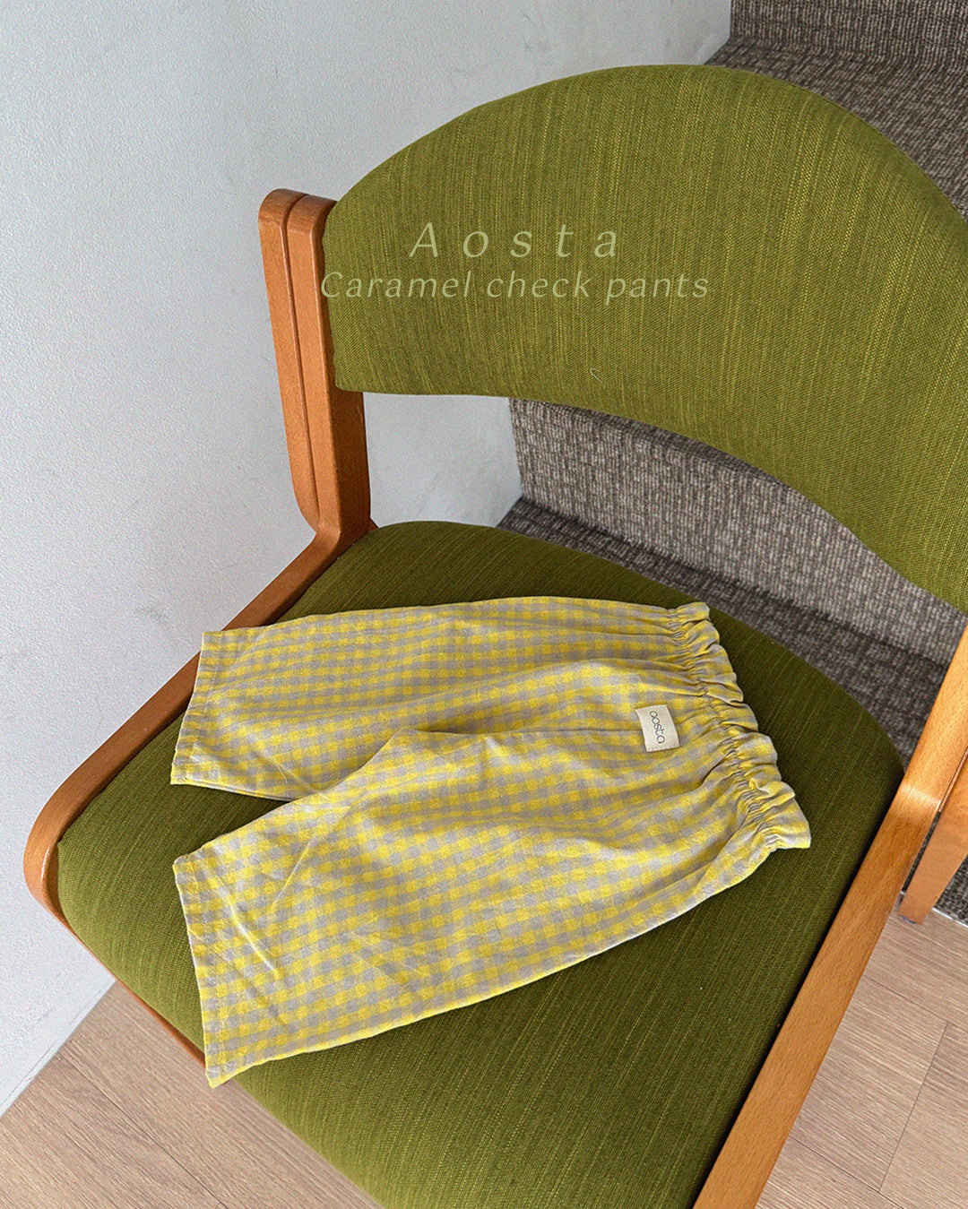 [PRE-ORDER] Caramel Check Pants