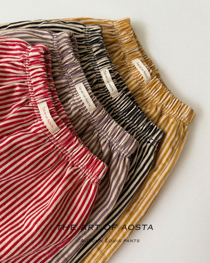 Louis Pants [Red/S(0-1yr), Red/L(2-3yr)]