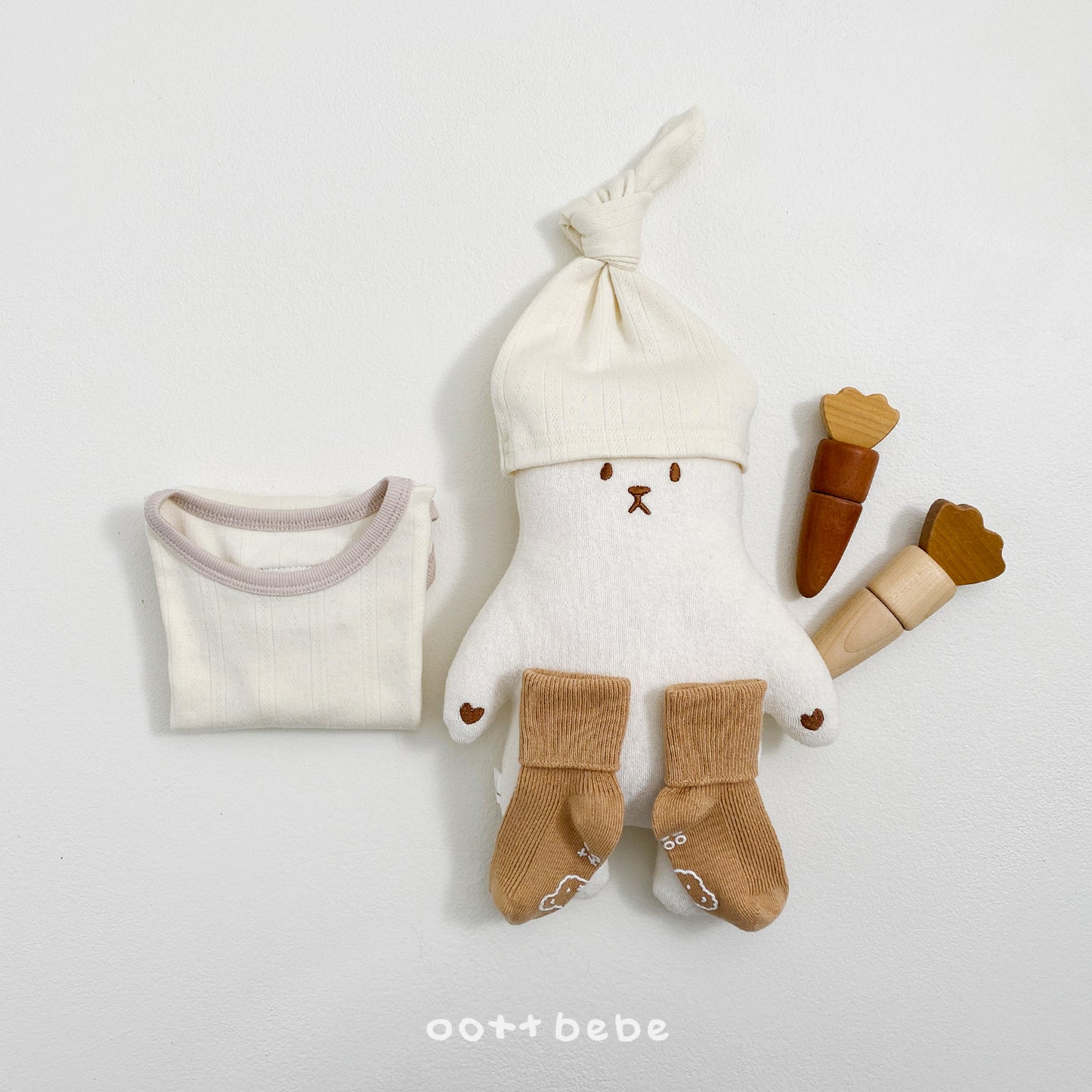 [PRE-ORDER] French Eyelet Body Suit + Bonnet Set