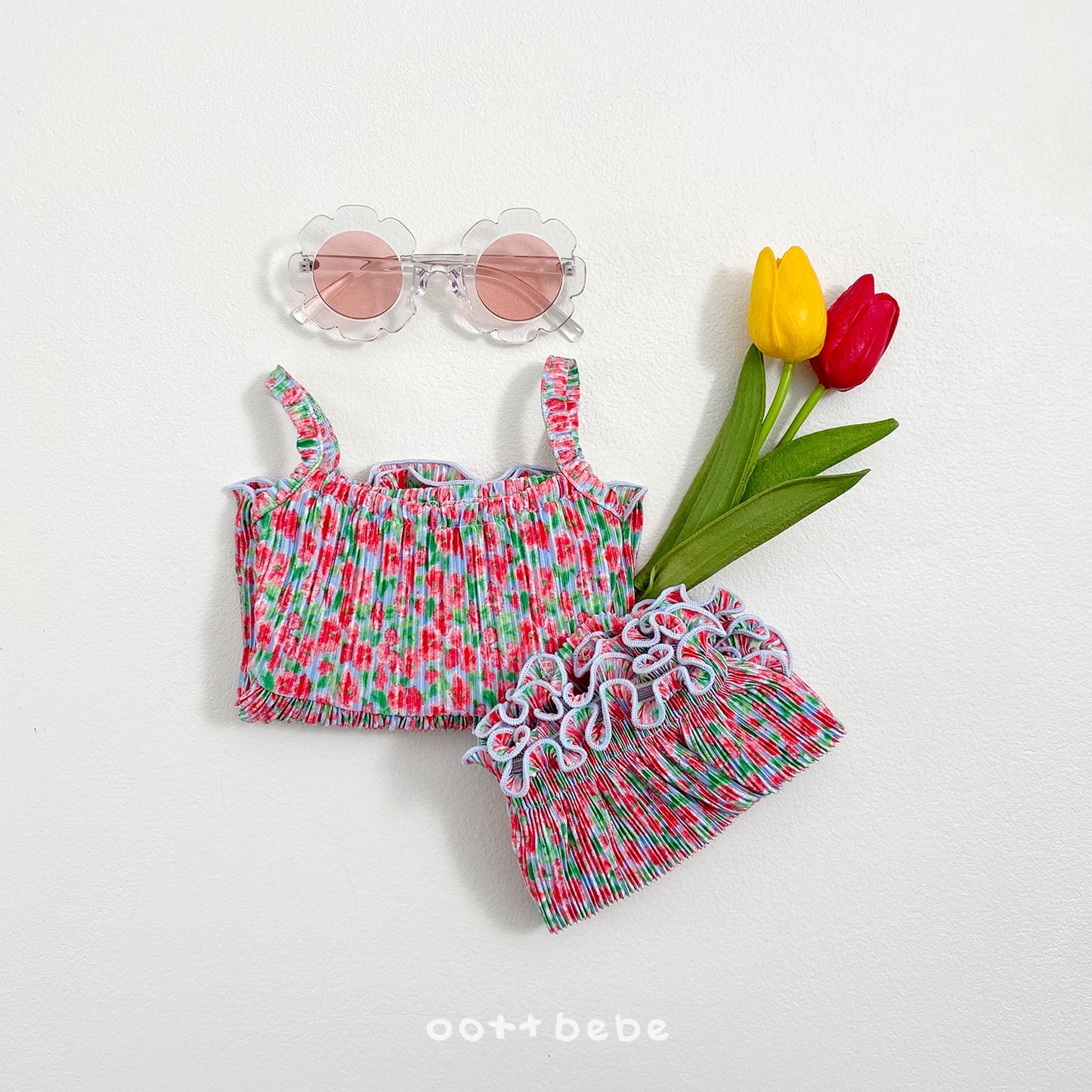 [PRE-ORDER] Daisy Pleats Baby Set