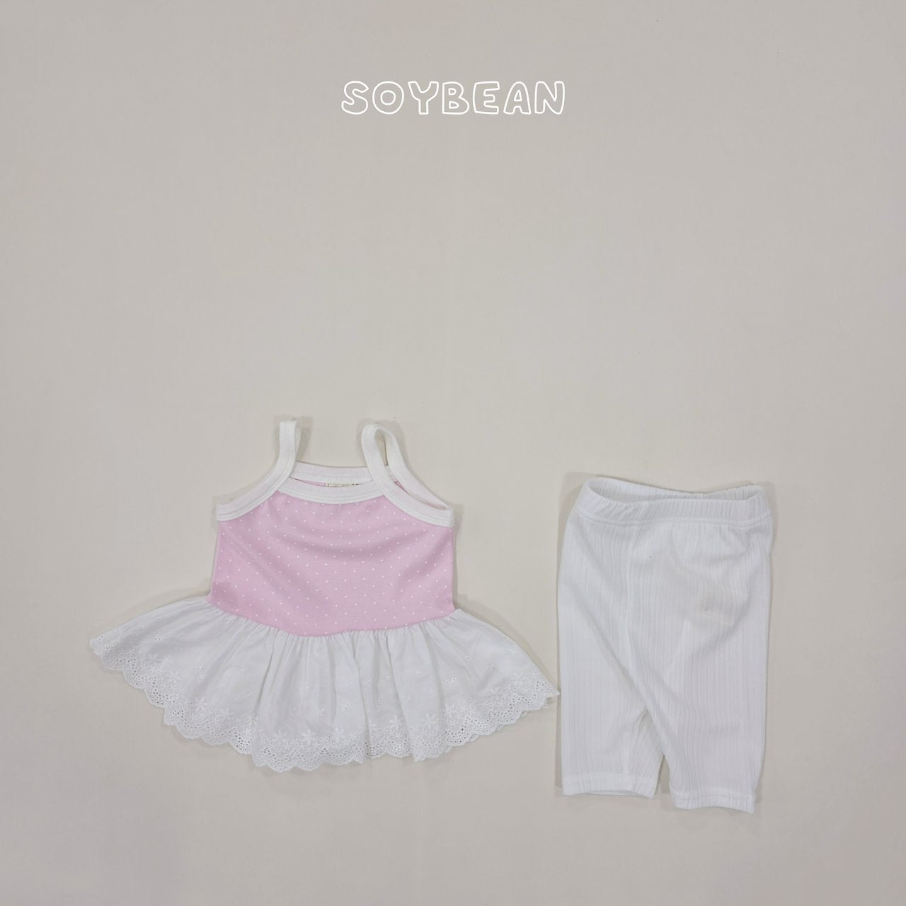 [PRE-ORDER] Strap Dot Frill Top