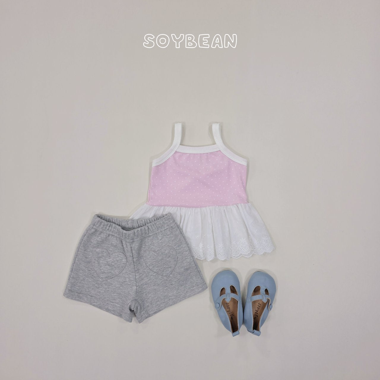 [PRE-ORDER] Strap Dot Frill Top