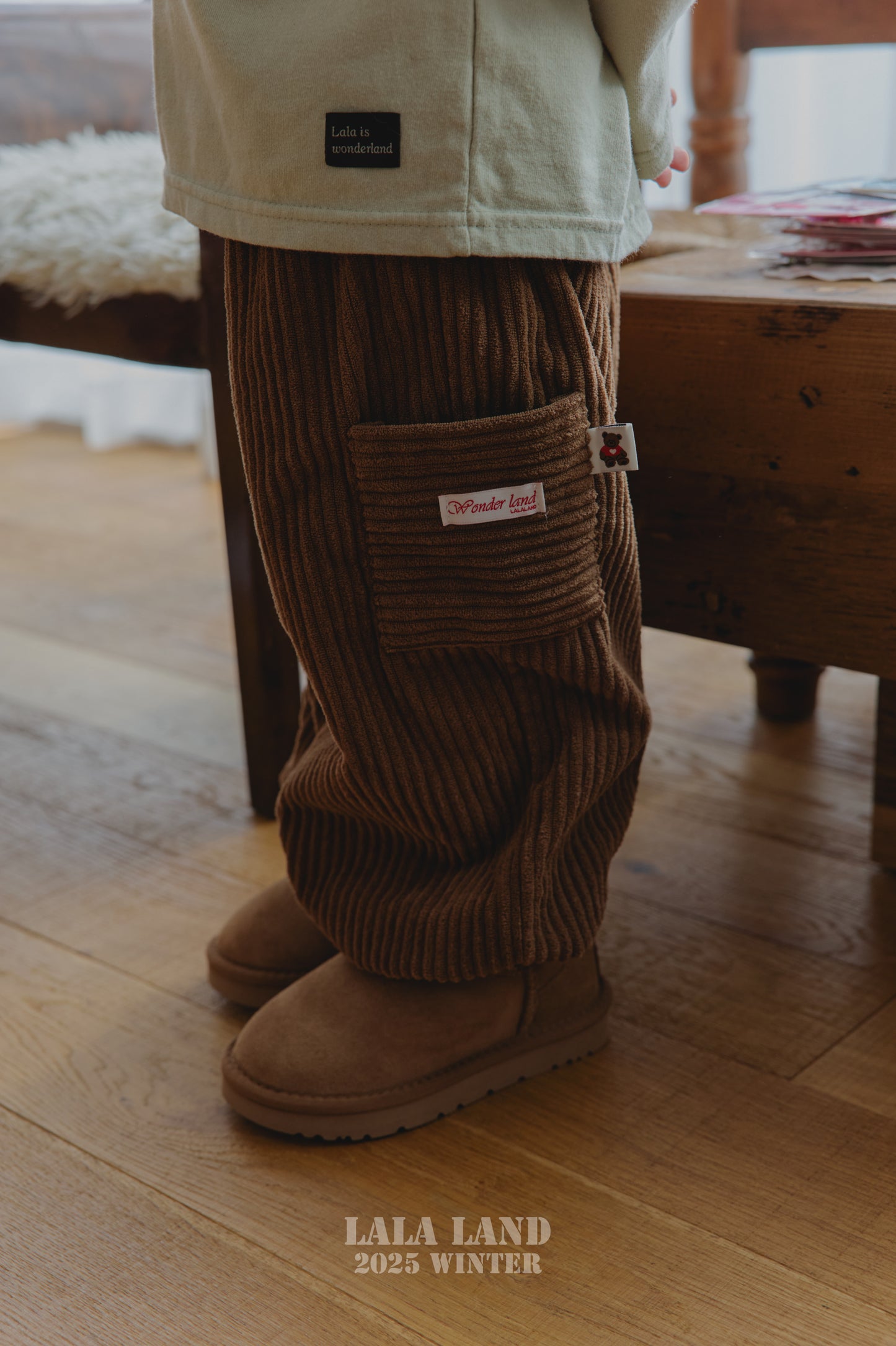[PRE-ORDER] Corduroy Cargo Jogger Pants