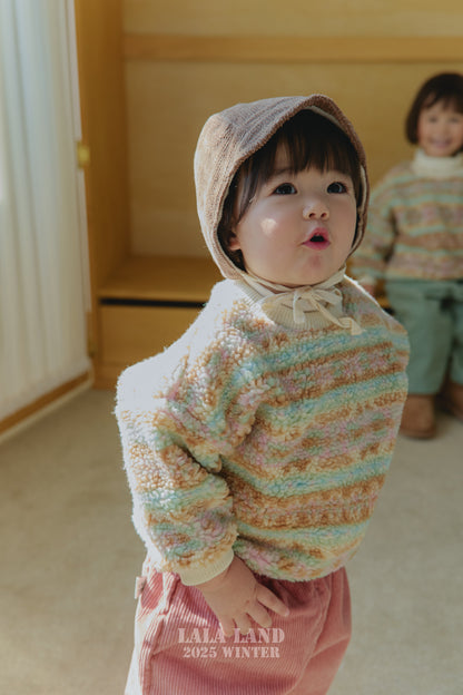 [PRE-ORDER] Sherpa Pattern Baby Sweatshirts