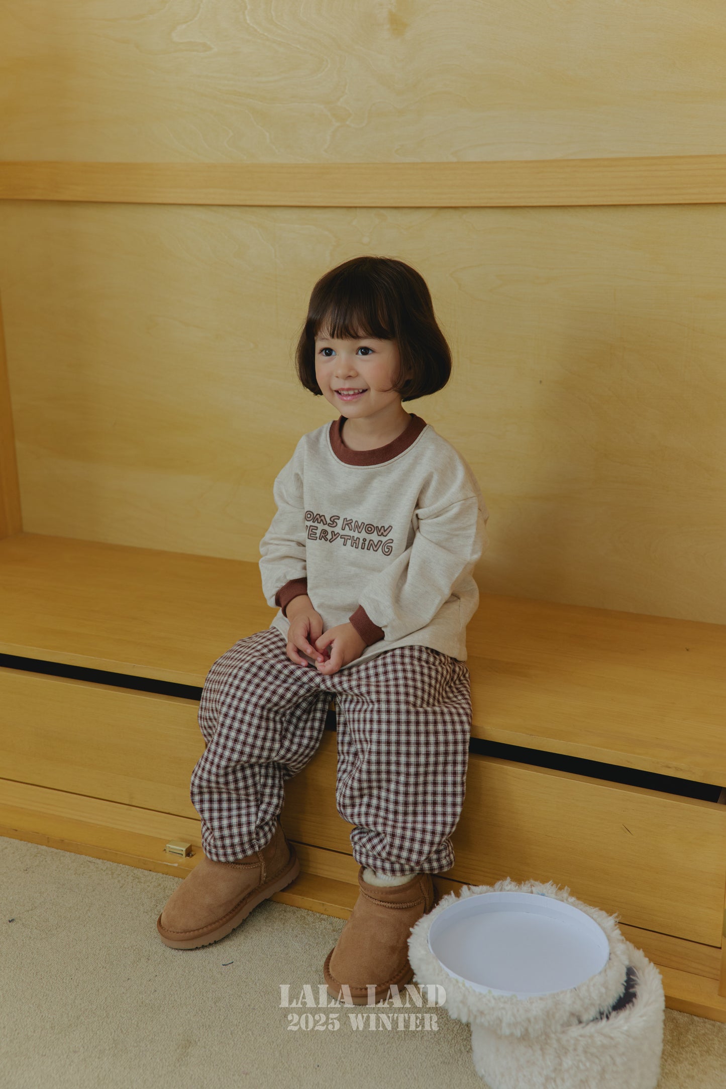 [PRE-ORDER] Check Boa Fur Pants