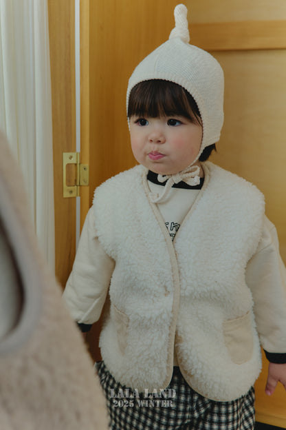 [PRE-ORDER] Peach Tie Bonnet