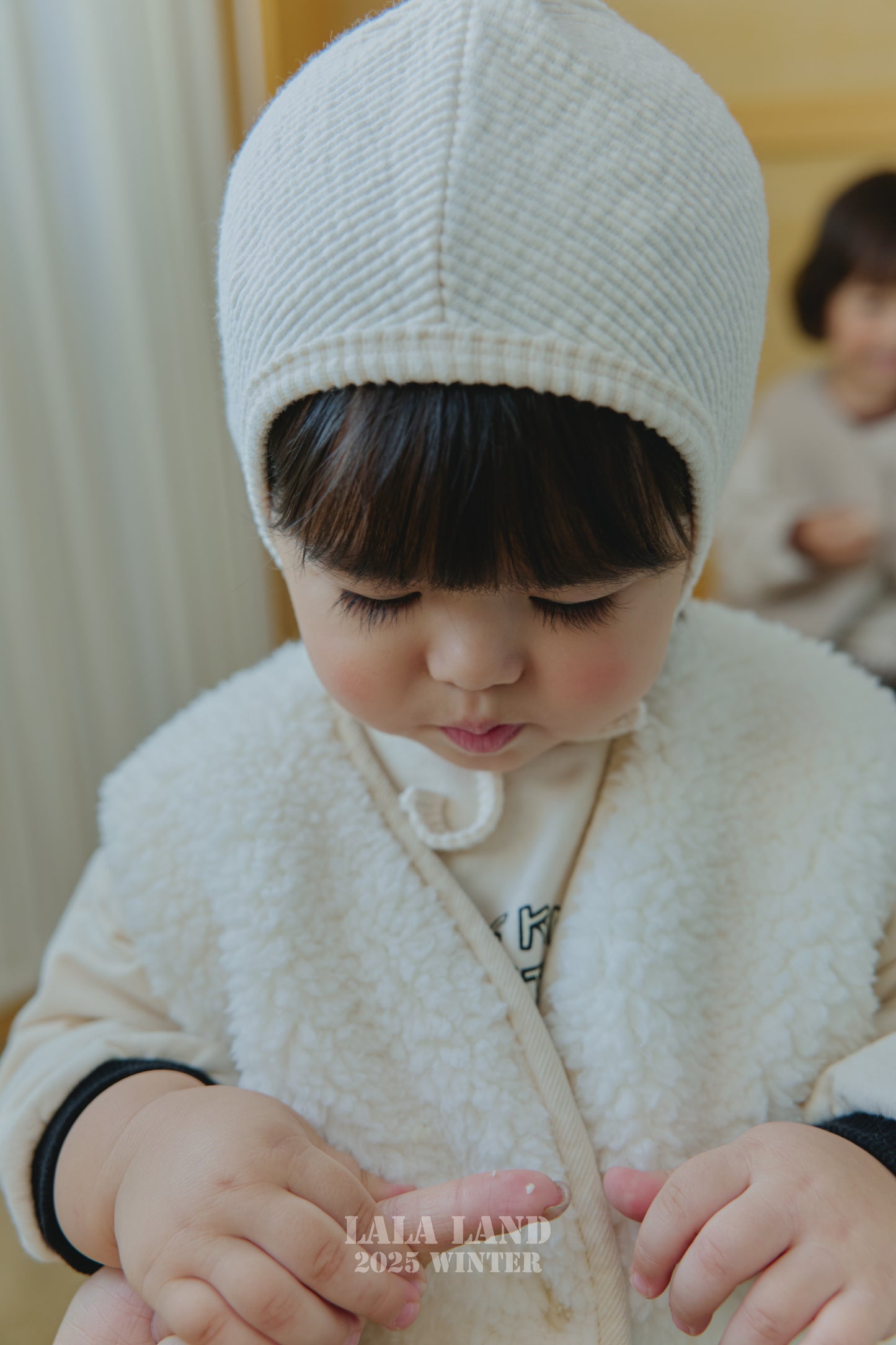 [PRE-ORDER] Peach Tie Bonnet