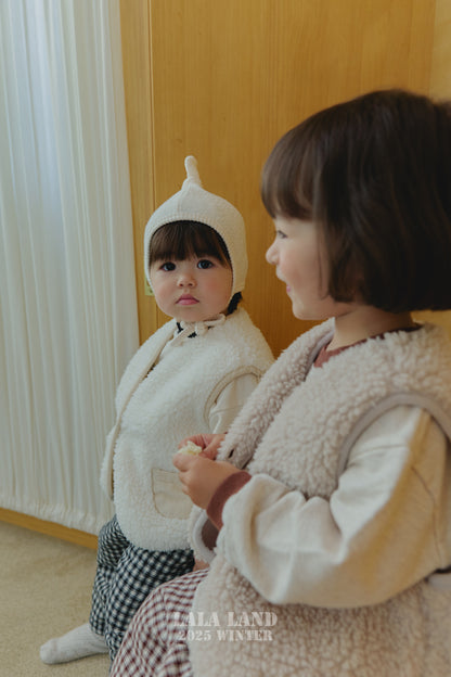 [PRE-ORDER] Peach Tie Bonnet