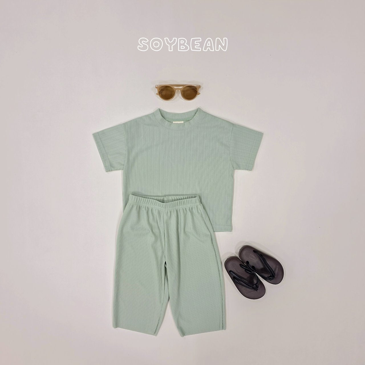 [PRE-ORDER] Soft Pleats Top Bottom Set