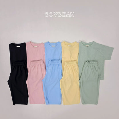 [PRE-ORDER] Soft Pleats Top Bottom Set