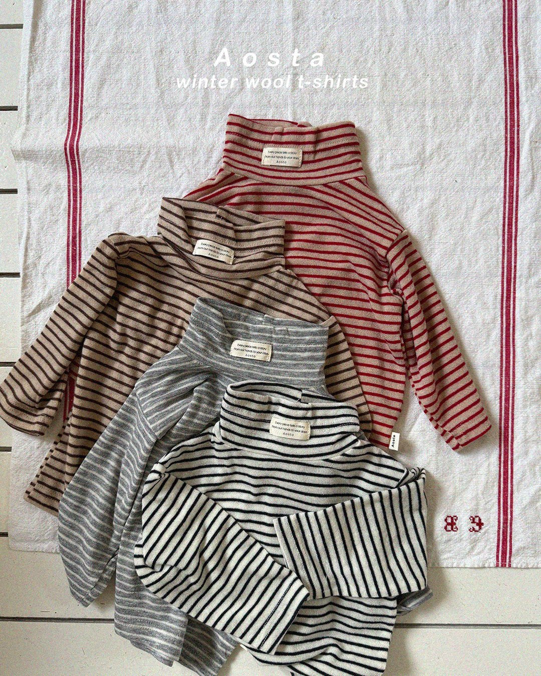 [PRE-ORDER] Wool Turtleneck T-Shirts