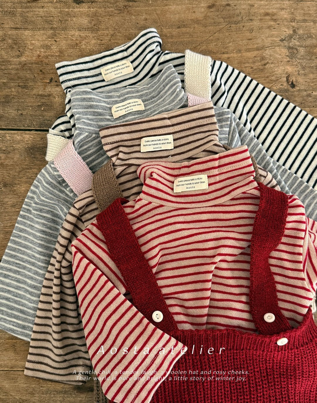 [PRE-ORDER] Wool Turtleneck T-Shirts