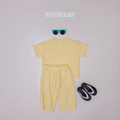[PRE-ORDER] Soft Pleats Top Bottom Set