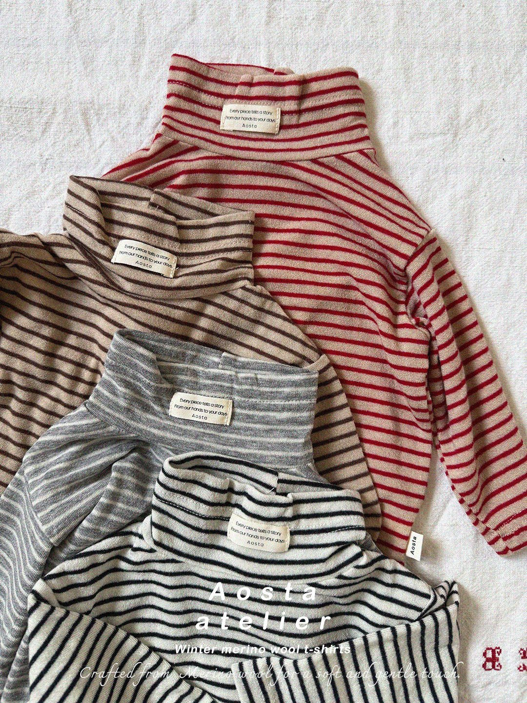 [PRE-ORDER] Wool Turtleneck T-Shirts