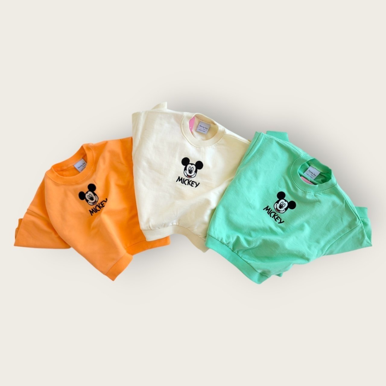 [PRE-ORDER] Mickey Embroidery Top Bottom Set