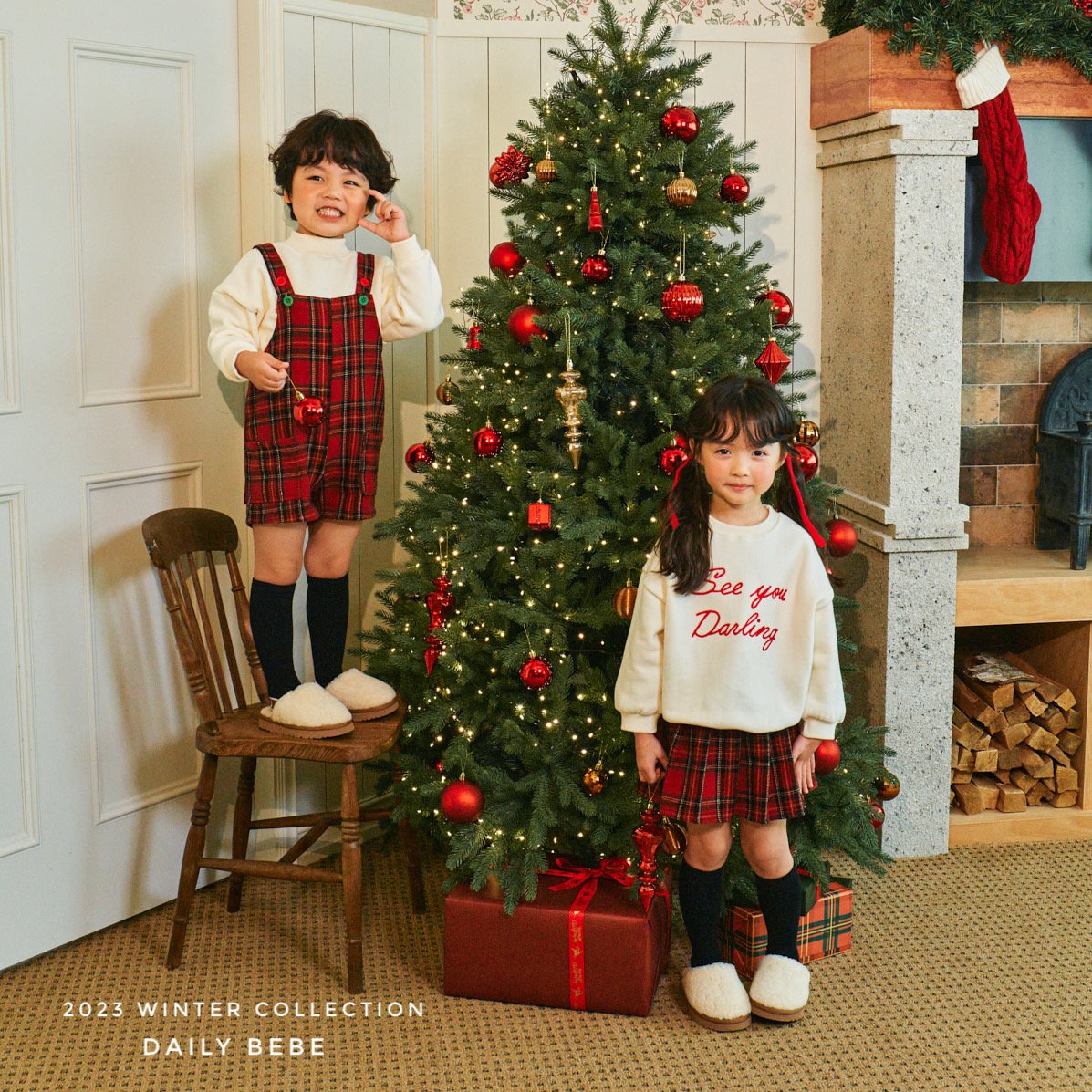 Merry Overalls [M(3-4yr)]