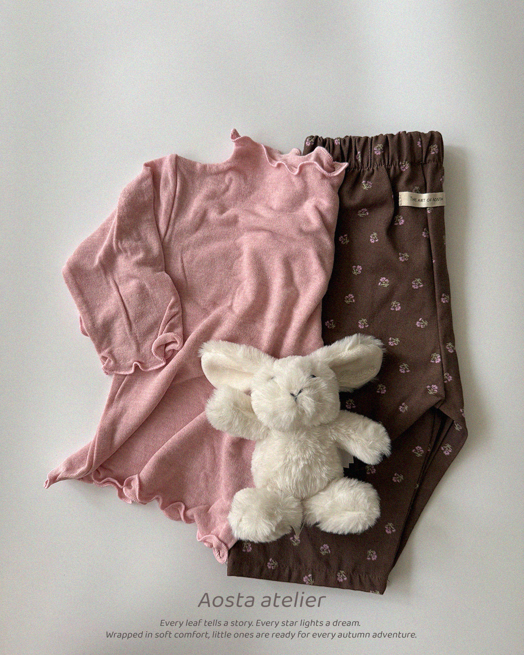 Soft T-Shirts [Brown/M(1-2yr)]